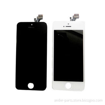 Replacement LCD for iPhone 5S, with Touch Digitizer Screen Assembly, White and Black
